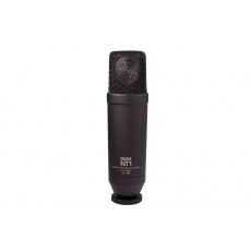 Rode - NT1-kit Uniwersalny [wokal, instrumenty], jeden z najcichszych mikrofonów na rynku [poziom szumu 4 dBA], charakterystyka kardioidalna, w zestawie nowoczesny uchwyt elastyczny SMR [Rycote Lyre] 