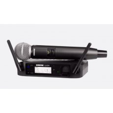 Shure GLXD24/SM58 Cyfrowy wokalowy system bezprzewodowy z dynamiczny mikrofonem SM58, 