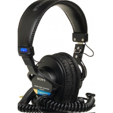 Sony MDR-7506  Studyjne słuchawki dynamiczne, zamknięte, membrana 40mm, dynamika 106dB, 10Hz - 20kHz, 1000mW, 63 Ohm, stereo jack