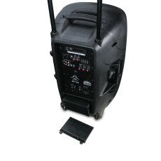 Wharfedale EZ-12A  Przenośny system nagłośnieniowy "12" z wbudowanym odtwarzaczem MP3 i Bluetooth, 2 mikrofony doręczne