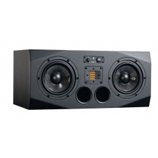 ADAM Audio A77X- Monitor aktywny bliskiego / średniego pola, trójdrożny, 2 Woofery 7", Tweeter X-ART, wbudowany EQ [wysokie i niskie częstotliwości ], moc 100/150 W