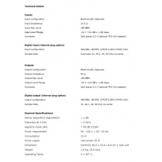 Aev Matrix AD 8x8 automatyczny rozdzielacz sygnału audio 8 we /8 wy wy , sterowanie LAN , programowanie ustawień , cyfrowa regulacja poziomów