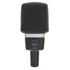 AKG C214 Profesjonalny mikrofon wielkomembranowy, 1" duża podwójna membrana ,Czułość: 20 mV/Pa,20 - 20000 Hz,Zawiera elastyczny uchwyt do zawieszenia mikrofonu