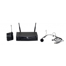 AKG WMS 420 HS beżprzewodowy system mikrofonowy nadajnikiem nagłownym, 8 kanałów ,, 8 godz. pracy ciągłej,  pasmo częst. (860-900 Mhz)