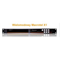  AXEL T Macrotel X1 Multimode - 1 liniowa ,wielomodowa cyfrowa hybryda telefoniczna we/wy AES/EBU, Bluetooth ,  www serwer i sterowanie