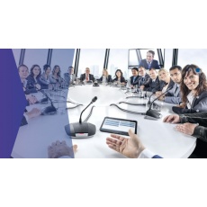 Bosch CCS 1000D cyfrowy system konferencyjny dla 20 delegatów i 1 przewodniczącego