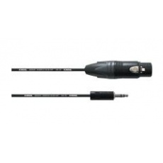 Cordial  CPM 1,5 FW-BAL kabel jack 3,5 mm / XLR żeński  długość 1,5 m