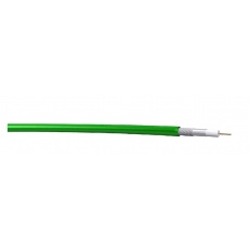 Draka ULTRA HD PRO 50 UHD  Kabel koncentryczny  najwyższej klasy ,FRNC, 75 Ω, Ø 4,5 mm Kolor: zielony, 12G