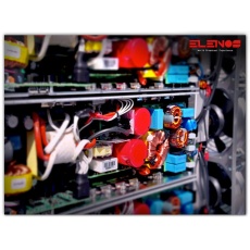 ELENOS ETG3500 indium -nadajnik FM 3500W z koderem stereo, STEREO+AUDIO CHANGE OVER+AES/EBU +TC/TS