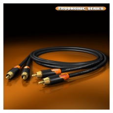 Hicon Hie-C2C2-0075  kabel Cinch- Cinch (RCA-RCA) , stereo , top klasa , miedz beztlenowa 4 klasa , wtyki Hicon złocone , długość 75 cm