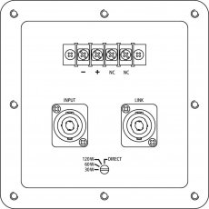 Monacor PAB-82WP/WS Kolumna głośnikowa PA odporna na warunki atmosferyczne. Przystosowane do ciągłej pracy na zewnątrz, 120W ,Technika 100V, 3 odczepy mocy Przełącznik trybu pracy dla 8ΩRMS,