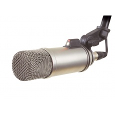 Rode - Broadcaster . Mikrofon na emisję do rozgłośni radiowej, pojemnościowy , wkładka 1 cal , wskaźnik ON-AIR