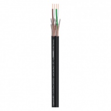 SC Peacock  -Kabel połączeniowy i mikrofonowy SC-Peacock MKII; DMX: 2 x 0,22 mm²; S-PVC; 9,2 x 4,5 mm; czarny, 200-0551
