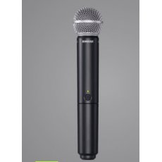 Shure BLX24R/SM58 Wokalowy system bezprzewodowy w racku , dynamiczny mikrofon Shure SM58 o kardioidalnej charakterystyce , 19"