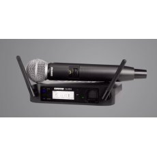 Shure GLXD24/SM58 Cyfrowy wokalowy system bezprzewodowy z dynamiczny mikrofonem SM58, 