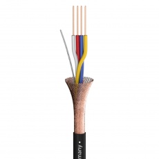 Sommer SC-Cicada 4  Kabel połączeniowy i kabel mikrofonowy  4 x 0,14 mm²; PUR Master-Blend Ø 3,40 mm; czarny (200-0461)  Najlepszy  przewód transmisyjny do ruchomych przetworników pomiarowych pracując