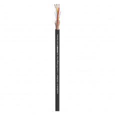 Sommer SC-Symbiotic 3; kabel mikrofonowy ,3 x 0,20 mm²; TPE Ø 5,20 mm; czarny,  podwójny ekran z siatki spiralnej z miedzi beztlenowej, zaprojektowany do zastosowań broadcastowych (200-0601H3 )