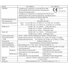 TOA BS-678 SW  głośnik naścienny 6W, wykonany ze sklejki; efektywność 94 dB SPL; pasmo przenoszenia 150Hz - 20kHz; wbudowany regulator, biały , Norma EN