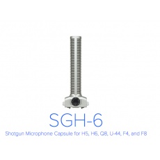 Zoom SGH06  shotgun mikrofon opcjonalny superkardioida do Zoom,ów H5,H6,F4,F8